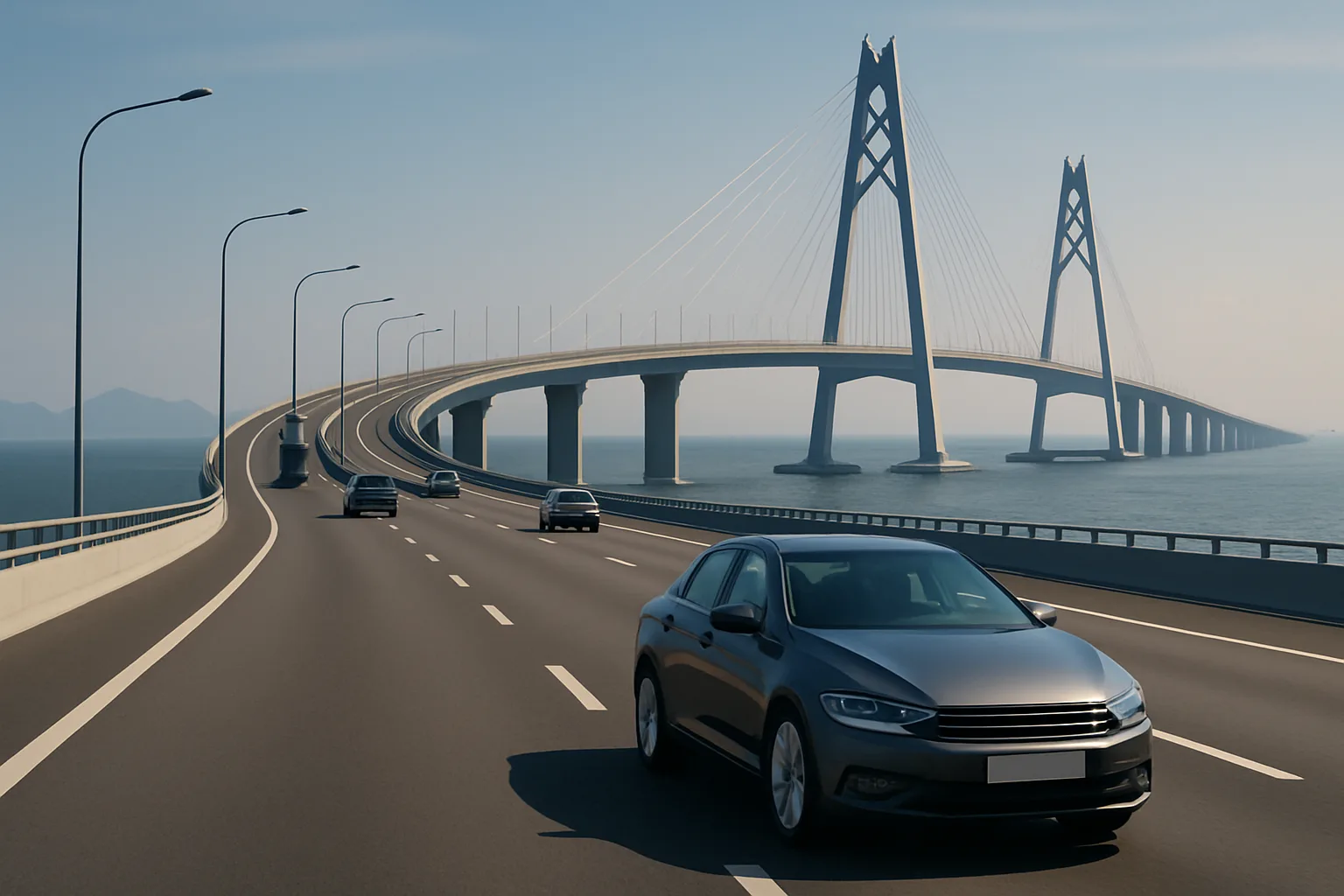 Hong Kong-Zhuhai-Macau Bridge Opens as World’s Longest Sea Crossing