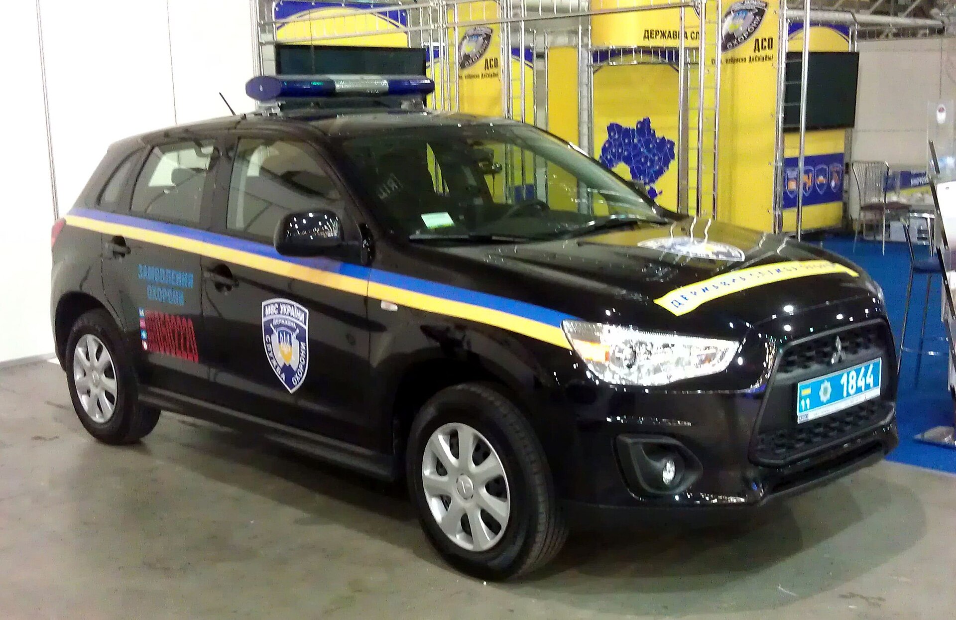 Mitsubishi ASX in Ukrainian Police livery