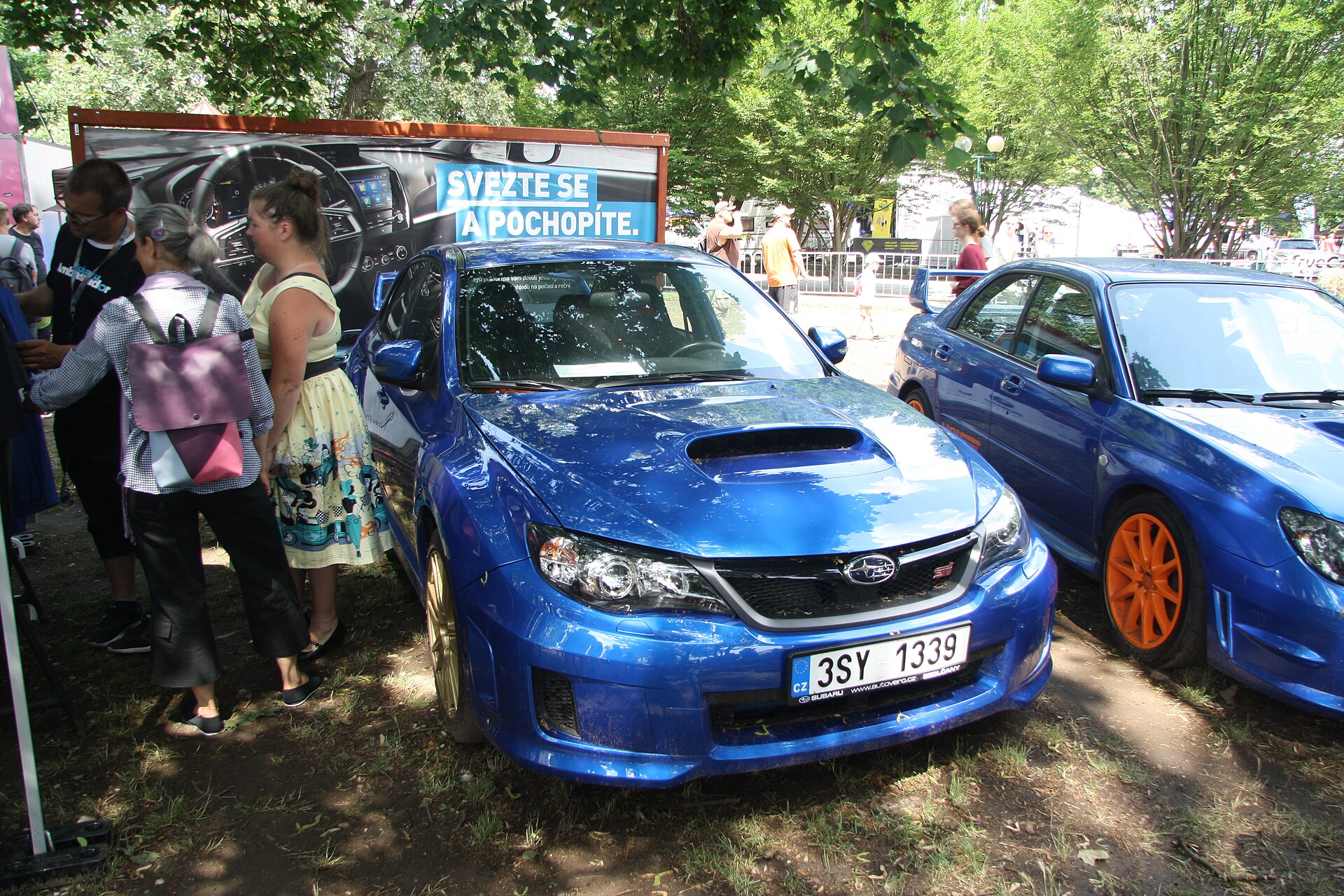 2013 Subaru Impreza WRX STI at Legendy 2018 in Prague