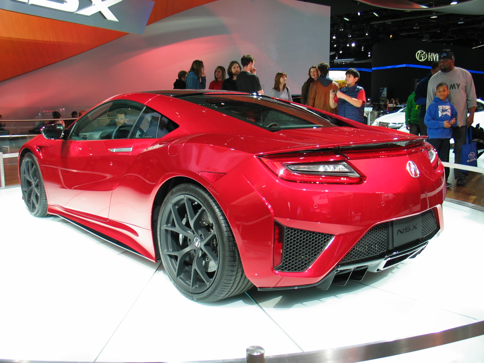 2016 Acura NSX rear view