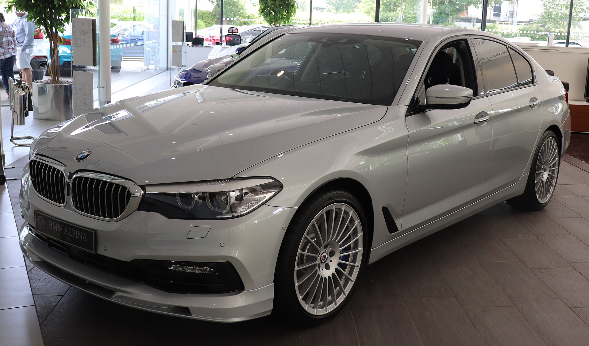 2018 Alpina D5 S 3.0 front view