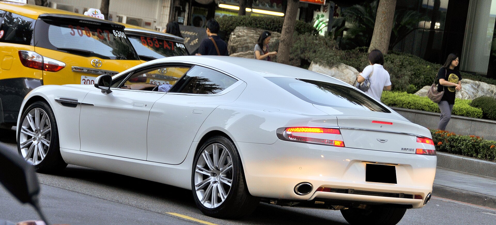 2010-2013 Aston Martin Rapide in Taipei, Taiwan
