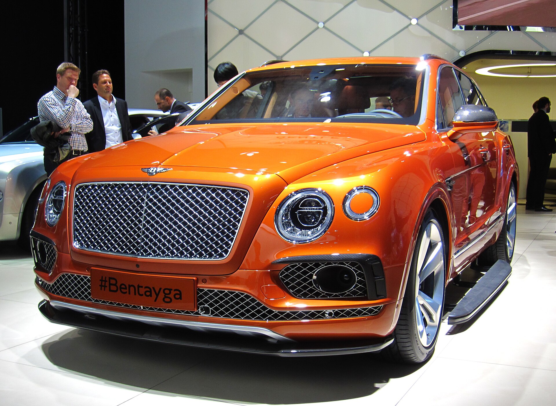 Bentley Bentayga at the 2015 IAA Frankfurt Motor Show