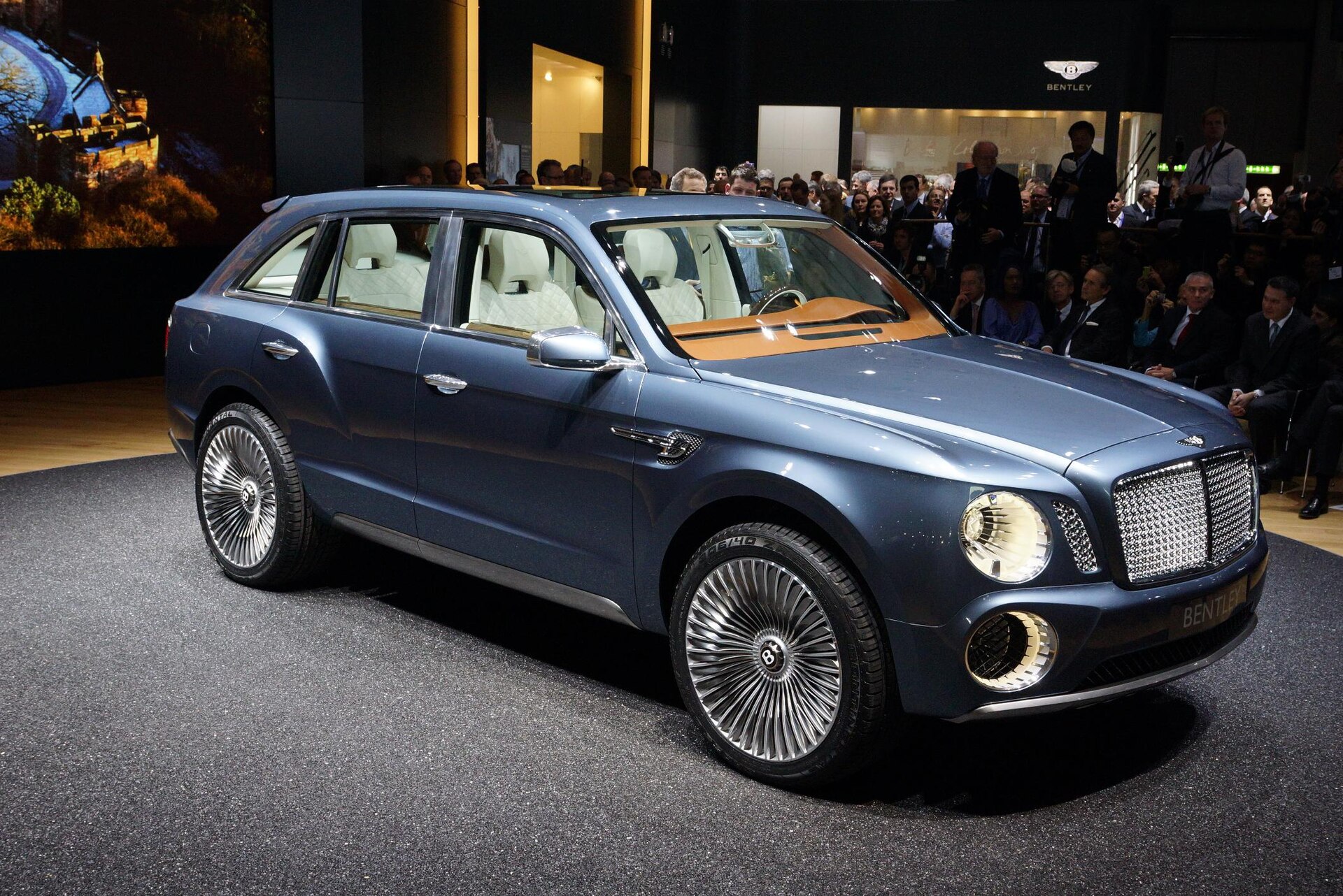 Bentley EXP 9F at the 2012 Geneva Motor Show