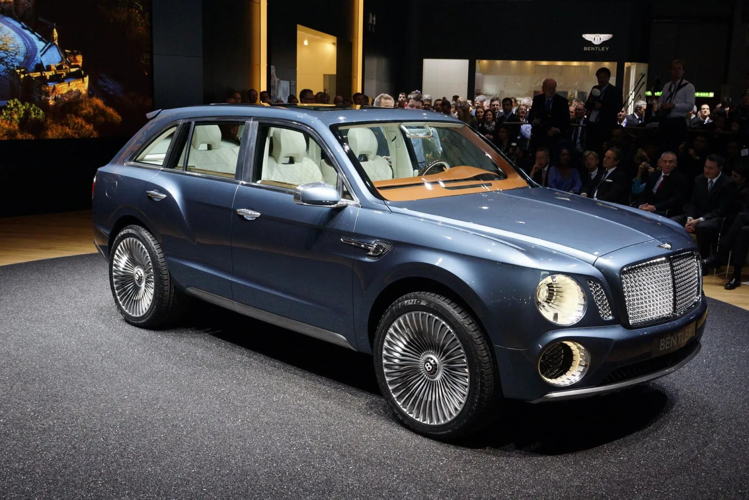 Bentley EXP 9F at the 2012 Geneva Motor Show