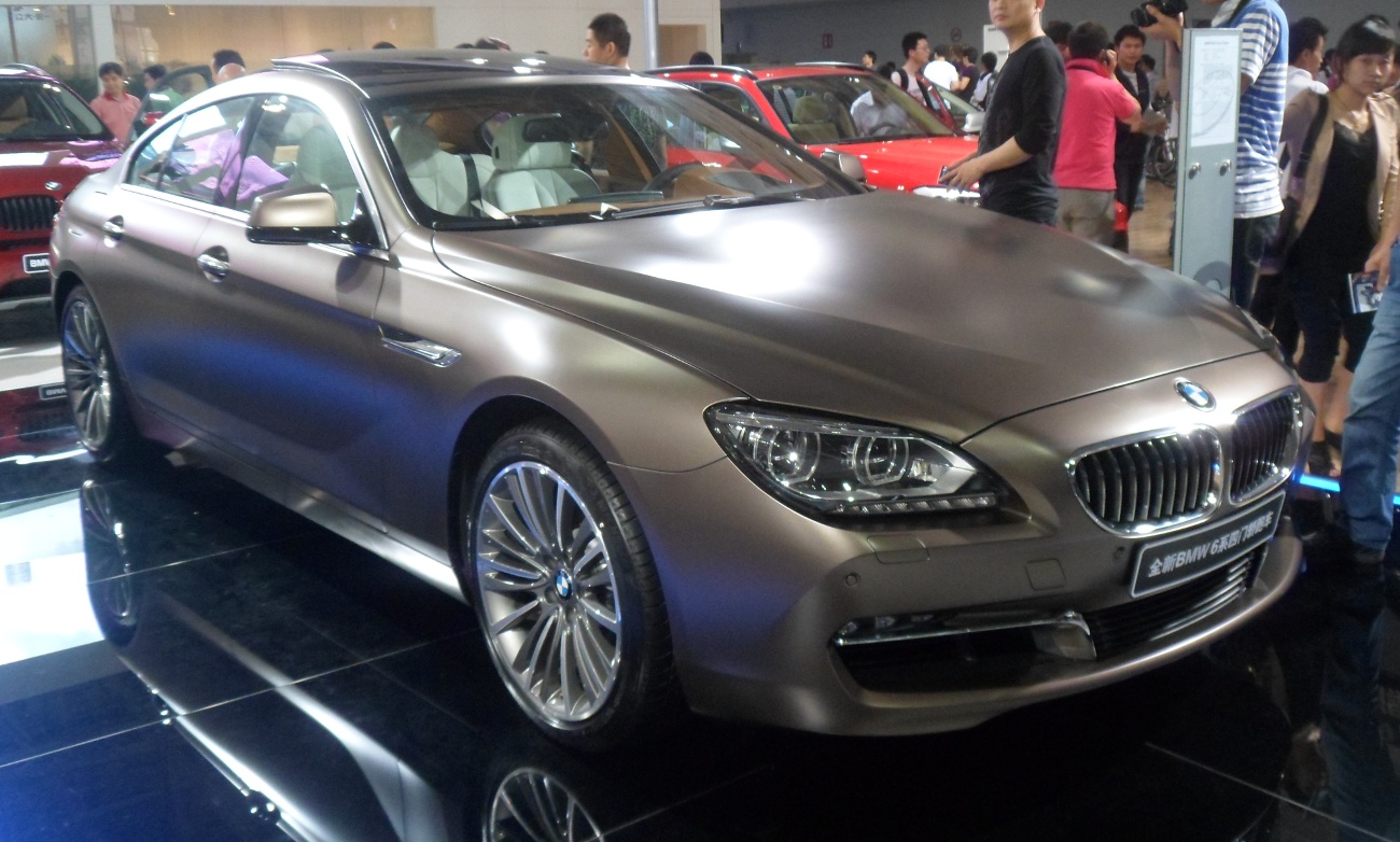 BMW 6-Series F06 Gran Coupé at Auto Chongqing 2012