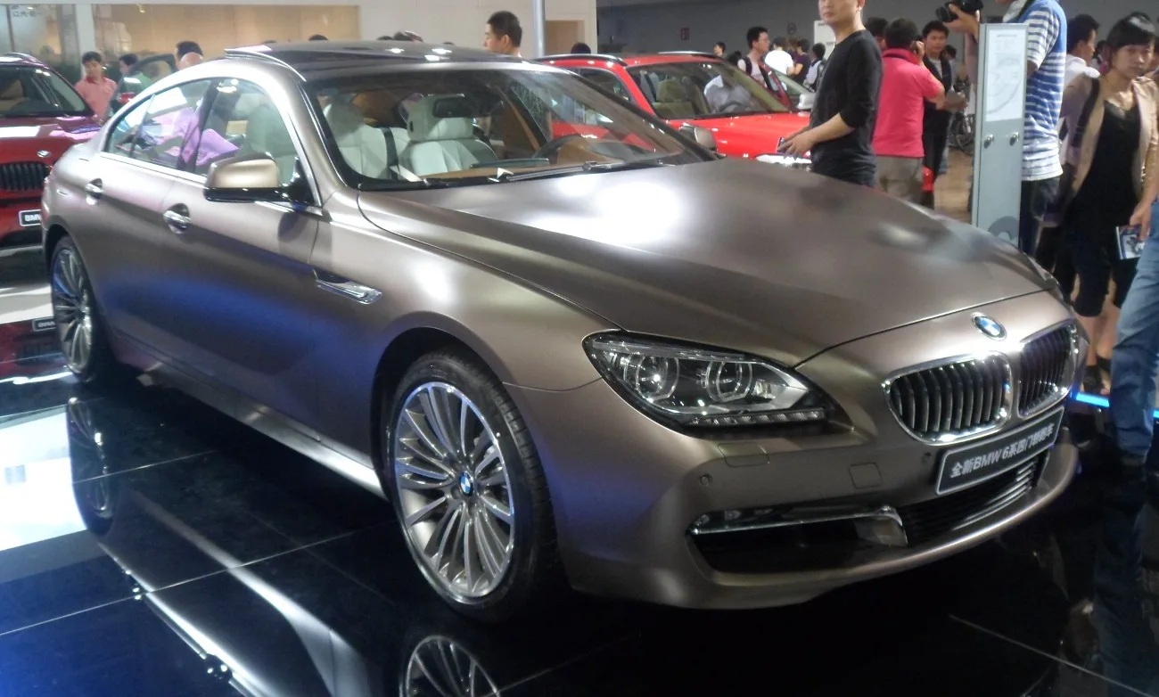 BMW 6-Series F06 Gran Coupé at Auto Chongqing 2012