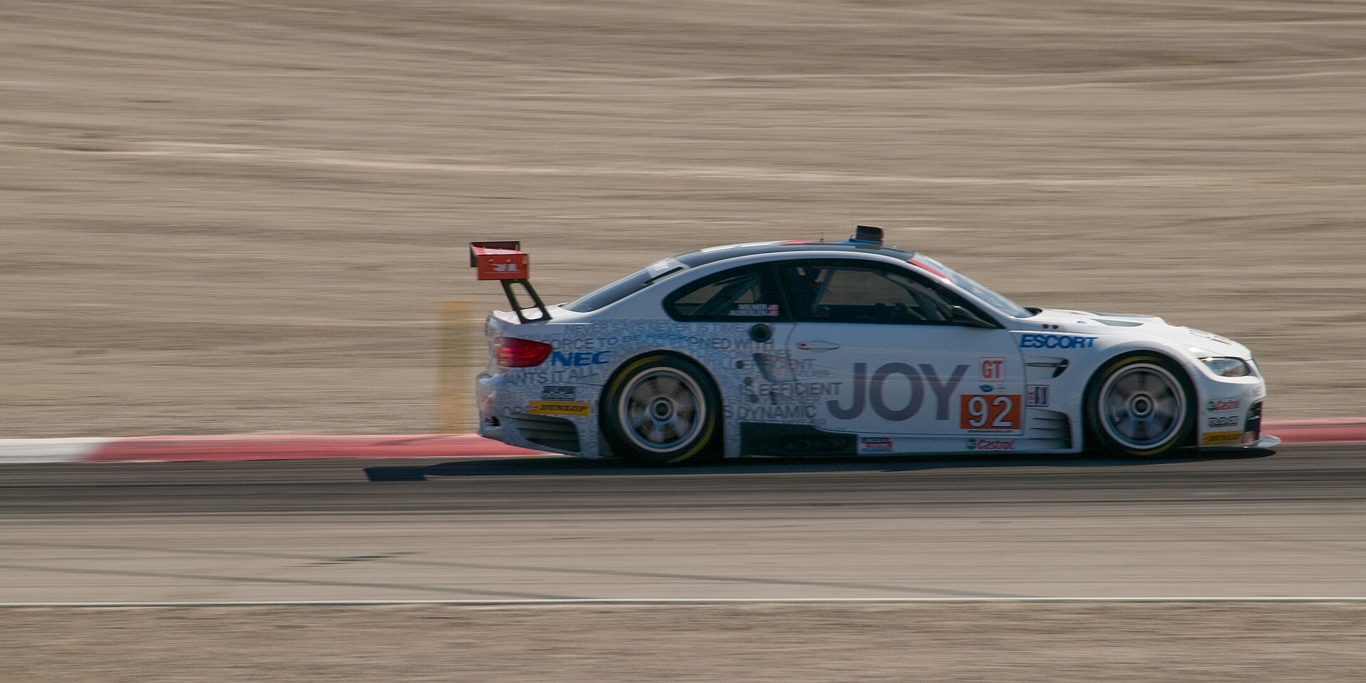 BMW M3 GT (E92) by Rahal Letterman Racing, as raced by Milner & Auberlen.
