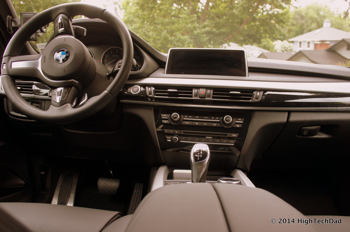 Interior of a 2014 BMW X5 xDrive 35i