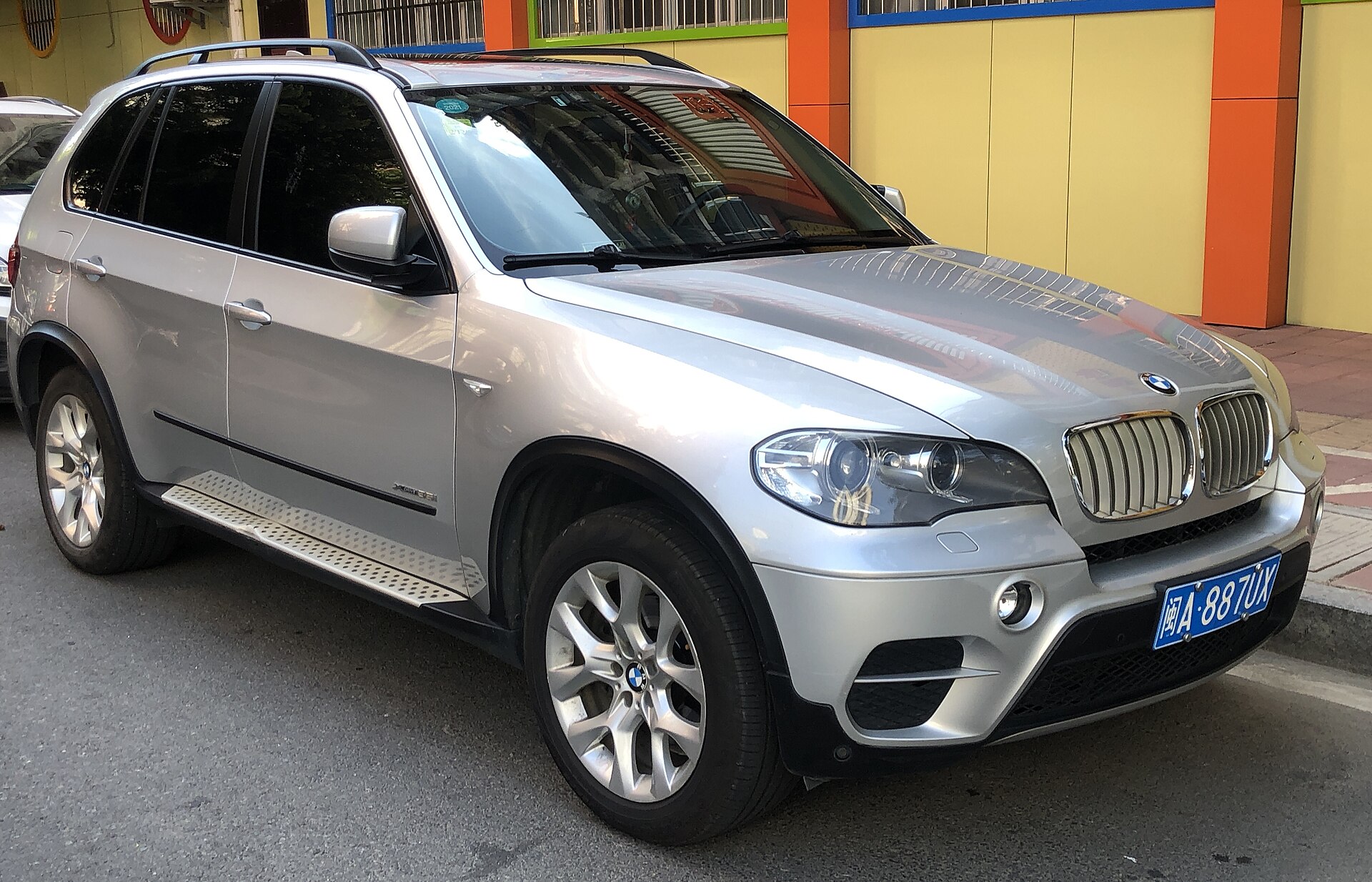 BMW X5 E70 facelift model