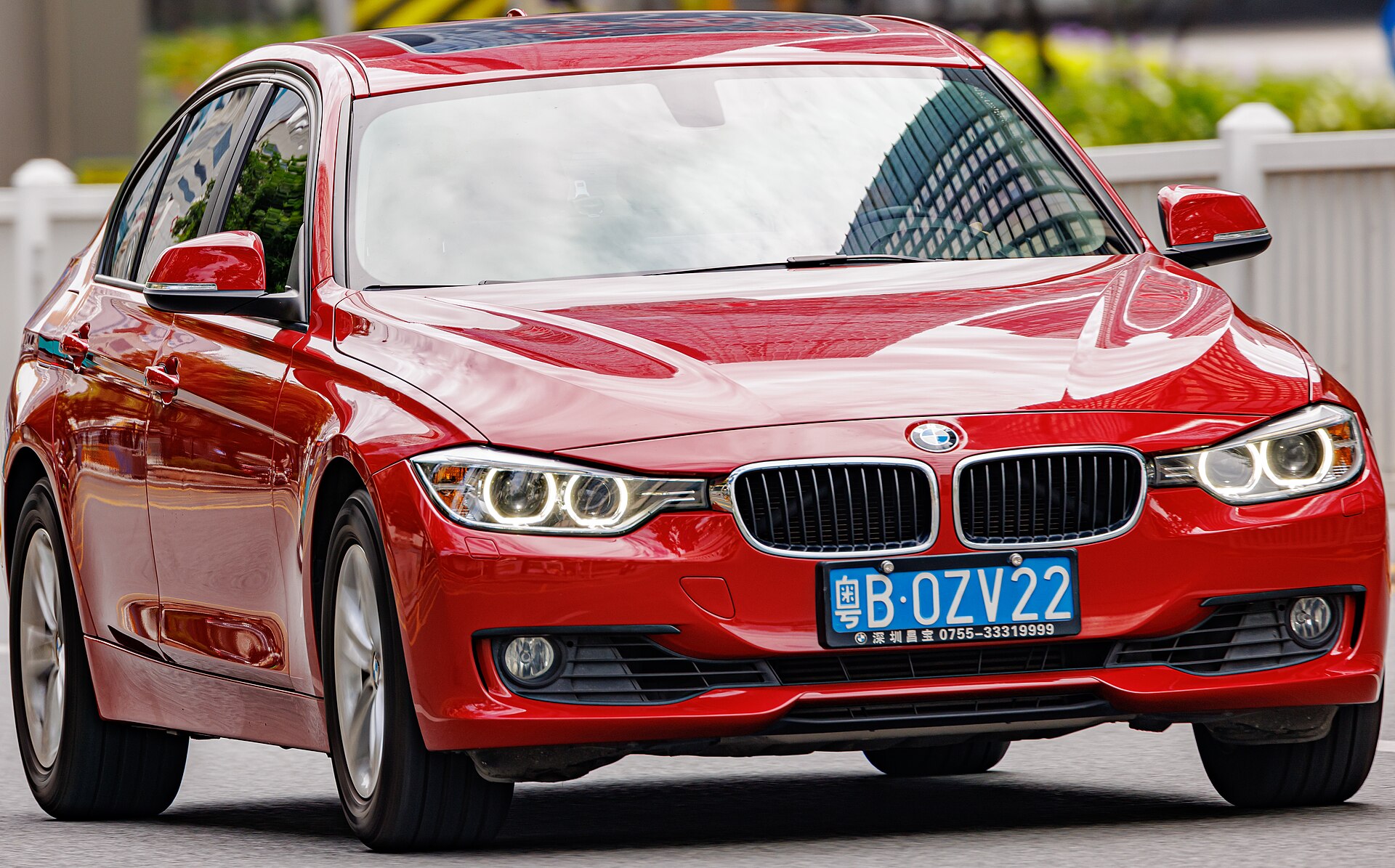 BMW 3 Series (F30) sedan in China
