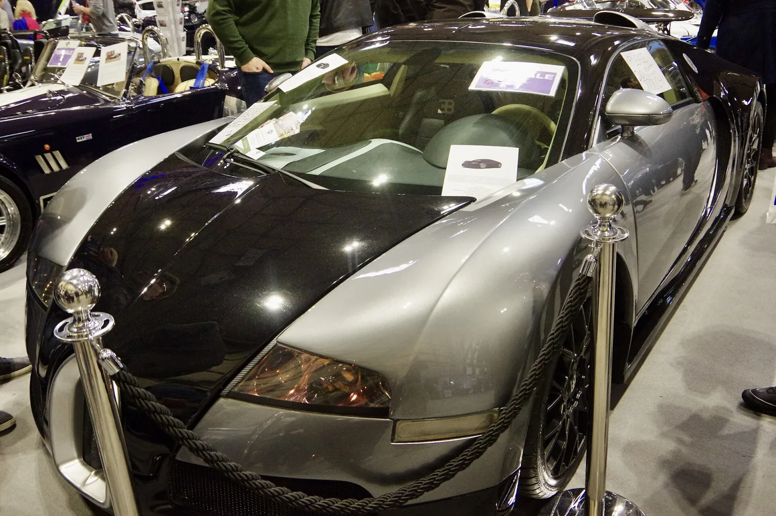Bugatti Veyron replica photographed in 2011.