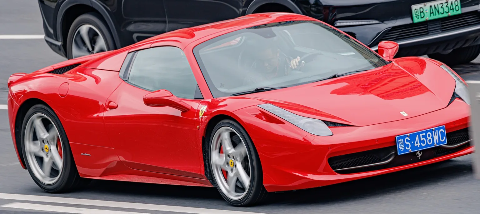 Ferrari 458 Italia in China