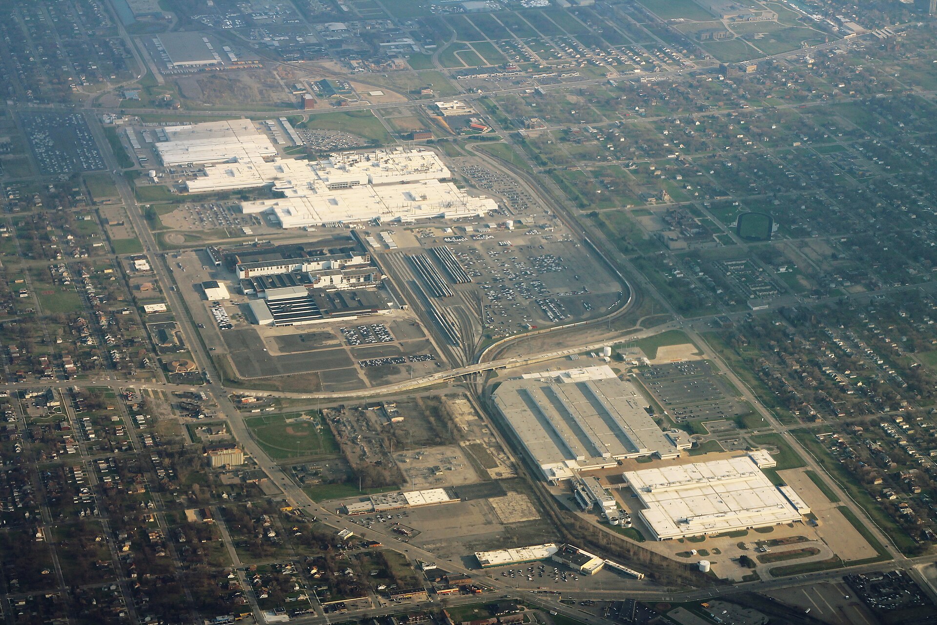 Jefferson North Assembly Plant - FCA Detroit in 2019
