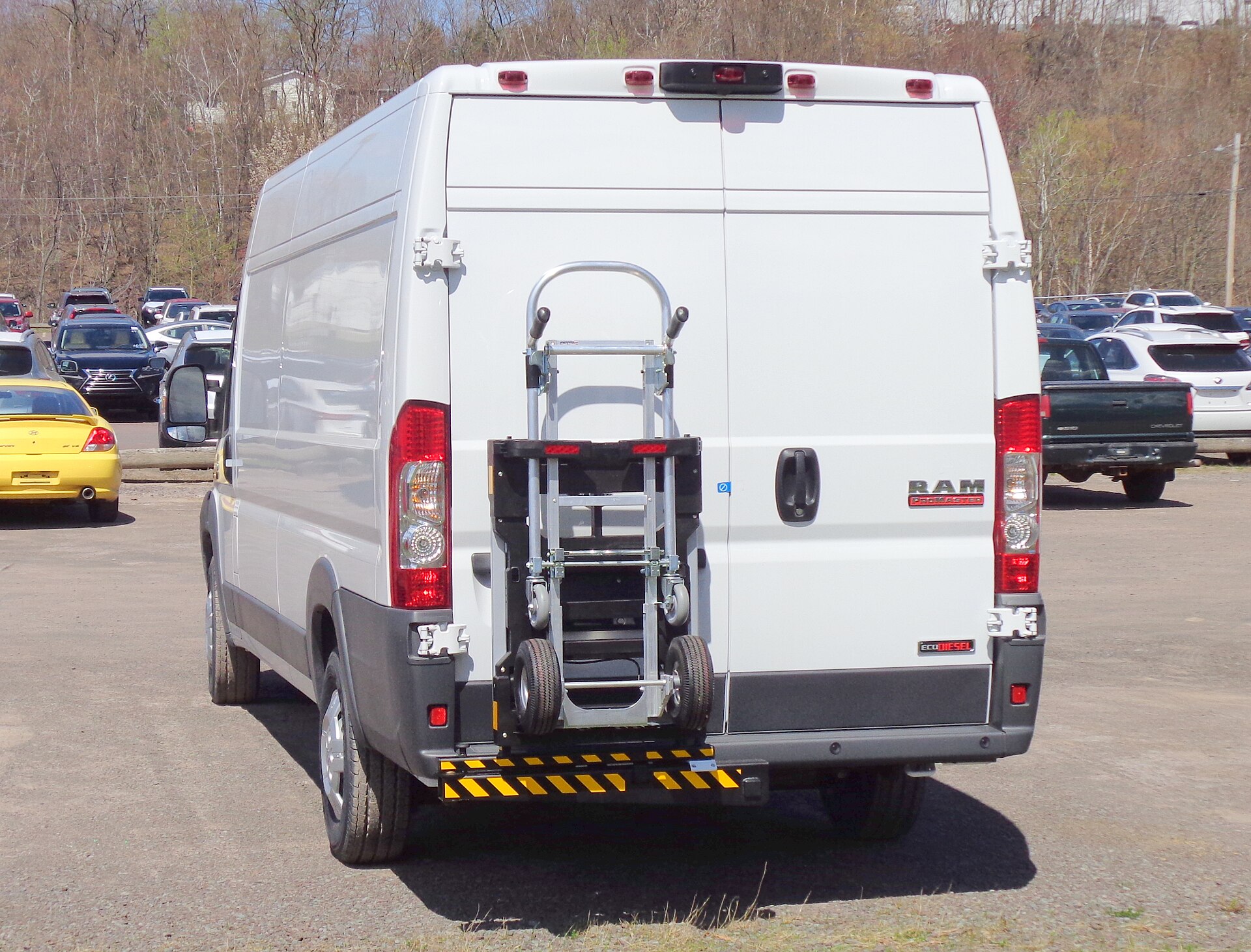 Ram ProMaster van, rebadged Fiat Ducato for North America