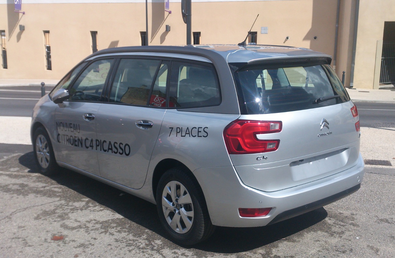 Citroën Grand C4 Picasso II at the 2013 Frankfurt Motor Show