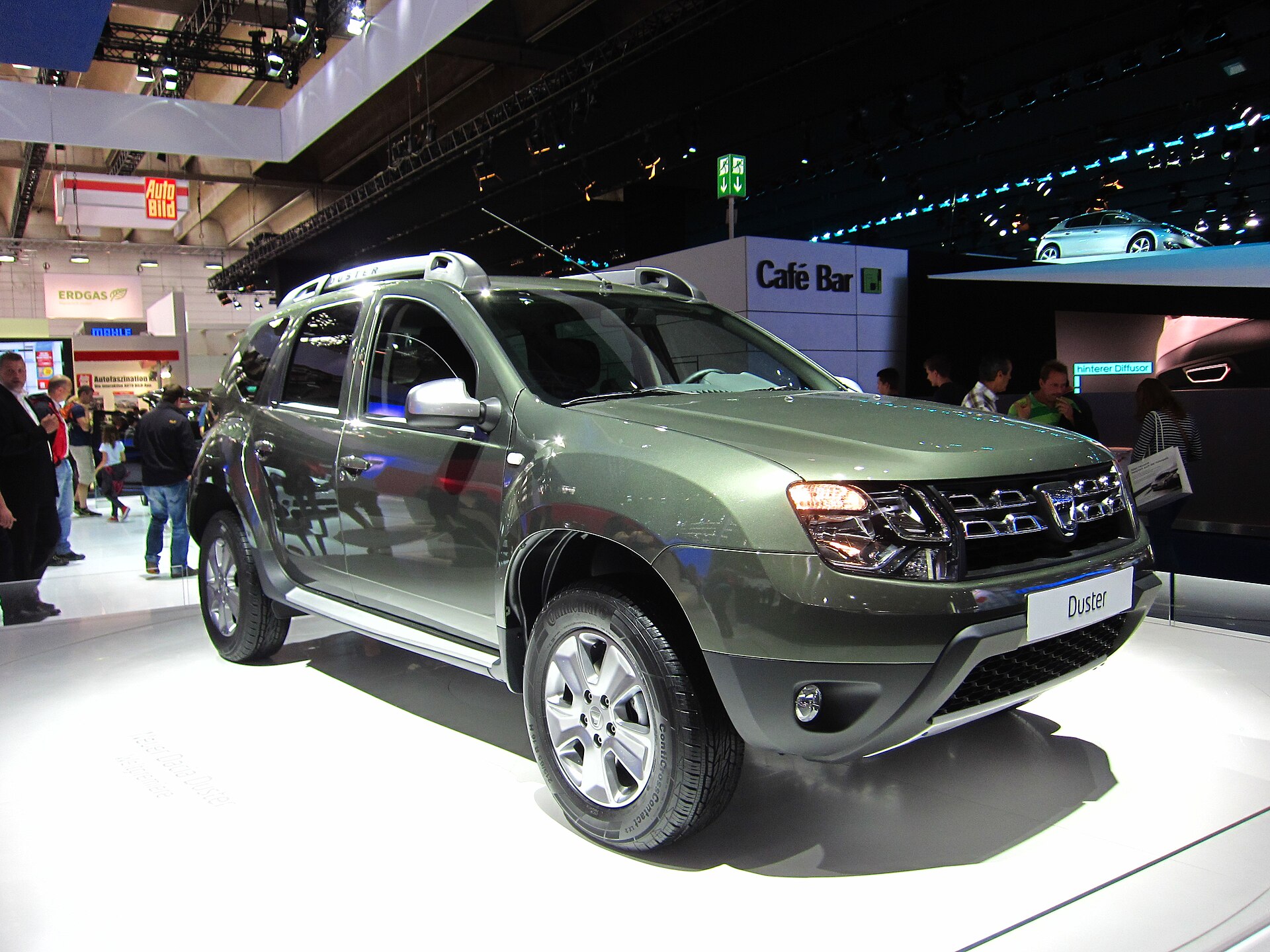 Dacia Duster facelift, front view
