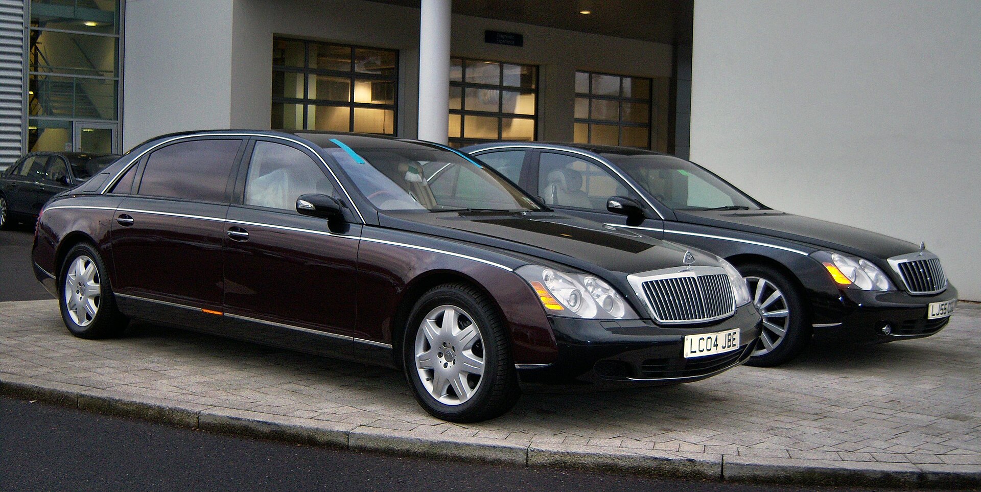Mercedes-Maybach 57 and 62 luxury sedans