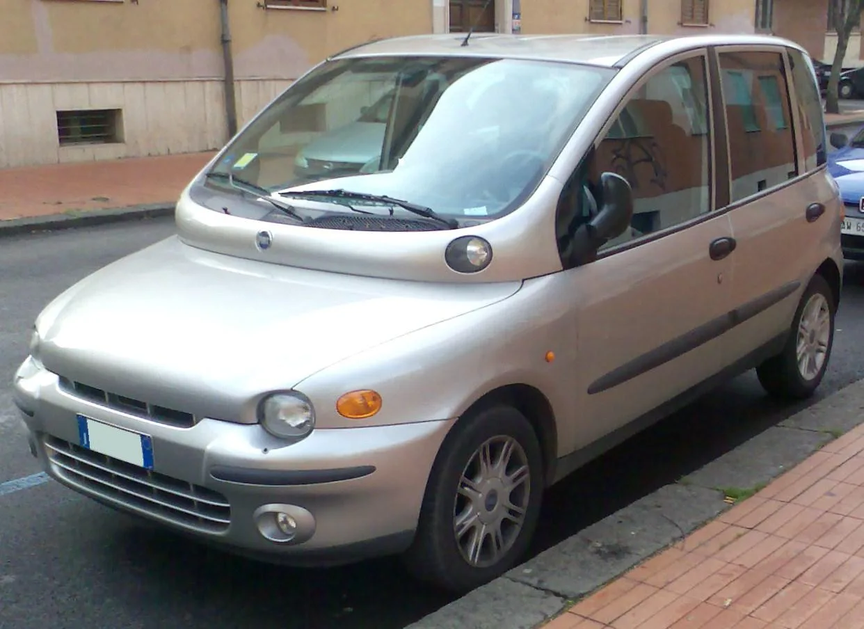 2002 Fiat Multipla in silver