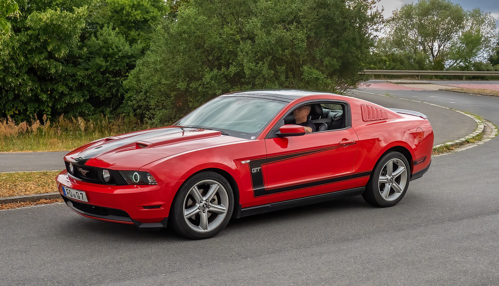 Ford Mustang (2010-2014) in Hirschaid, Germany