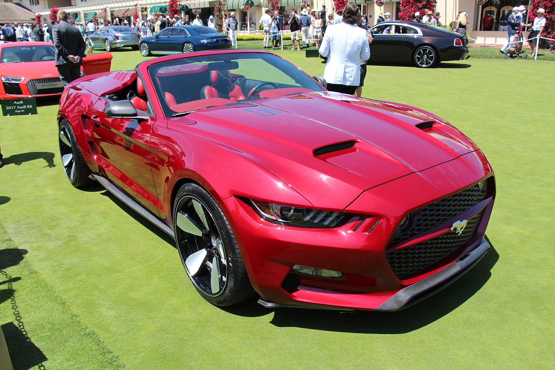 2015 Galpin Mustang Rocket Convertible Concept at Pebble Beach