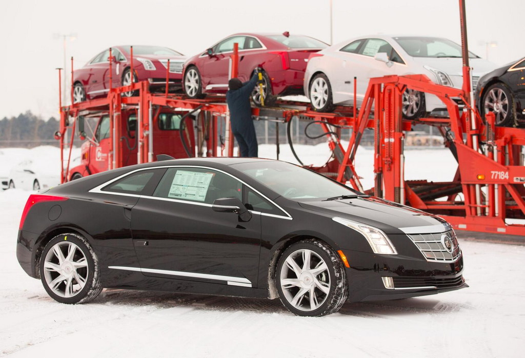 2014 Cadillac ELR delivered in December 2013
