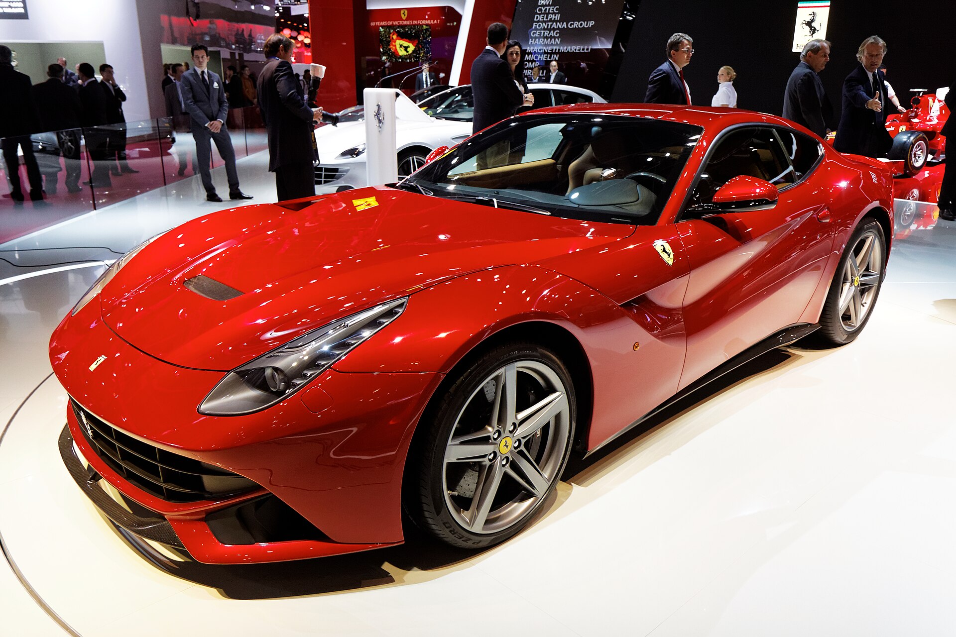 Ferrari F12 Berlinetta at the 2012 Paris Motor Show