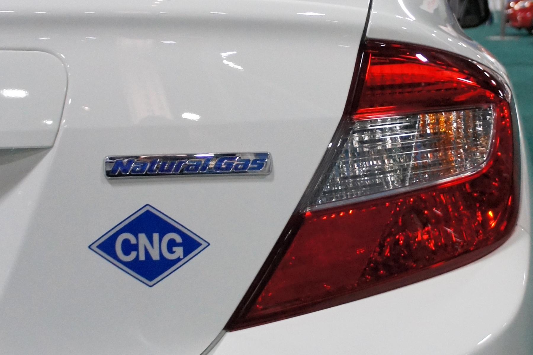 2012 Honda Civic GX CNG at the 2012 Washington Auto Show