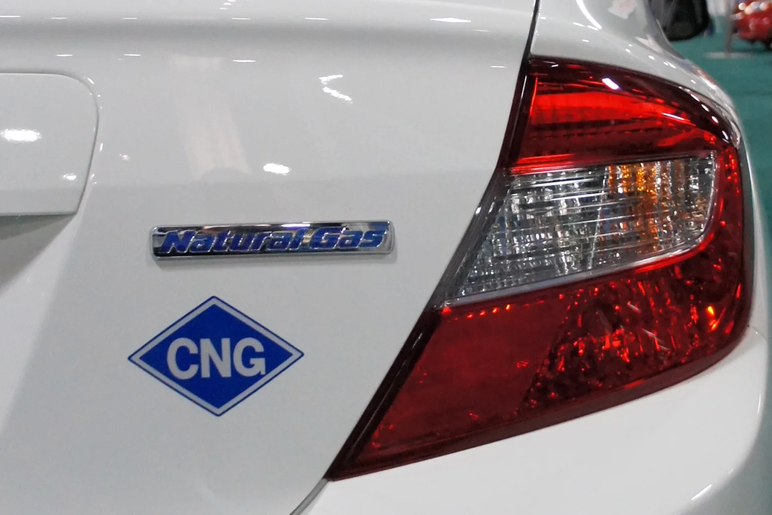 2012 Honda Civic GX CNG at the 2012 Washington Auto Show