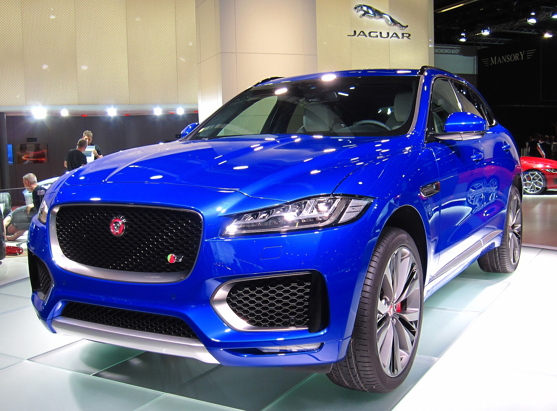 Jaguar F-Pace at the 2015 IAA Frankfurt Motor Show