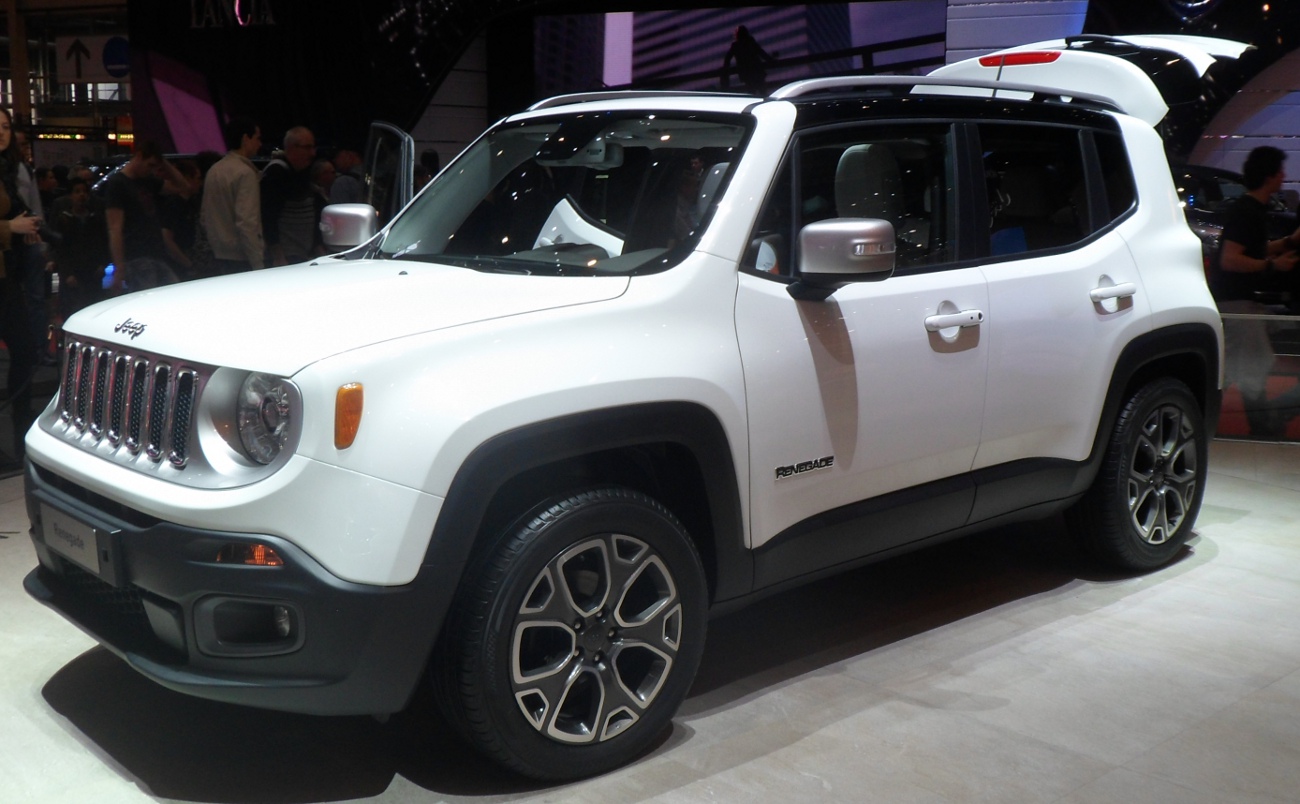 Jeep Renegade at the 2014 Geneva Motor Show