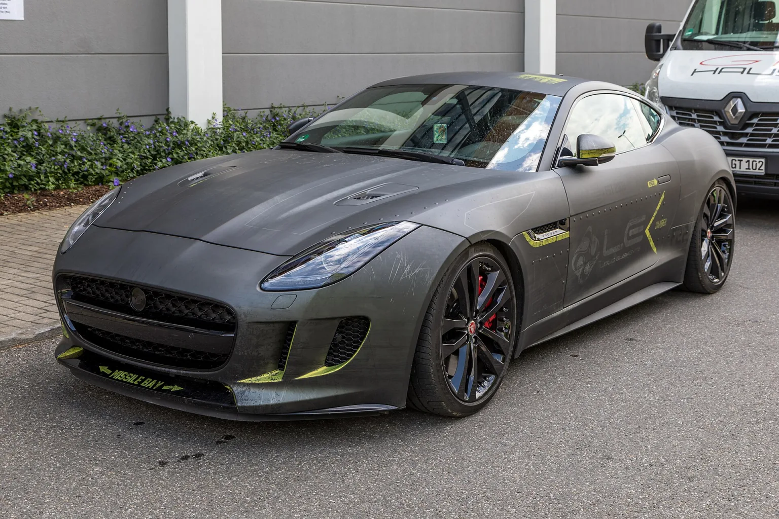 Jaguar F-Type R coupe, as delivered in the UK in 2014.