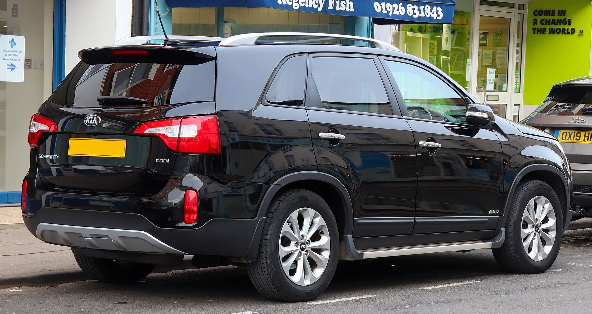 2015 Kia Sorento KX-3 CRDi, rear view