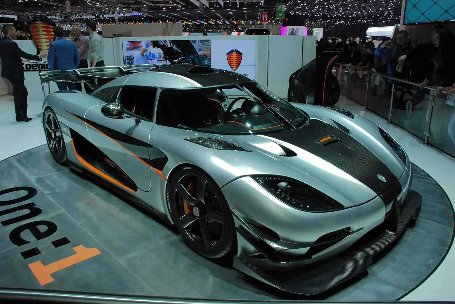 Koenigsegg One:1 at the 2014 Geneva Motor Show