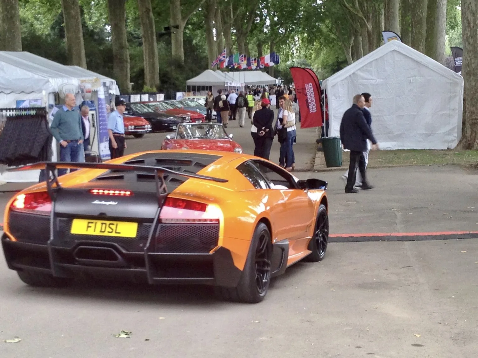 2010 Lamborghini Murciélago LP670-4 SV at Chelsea Auto Legends 2012