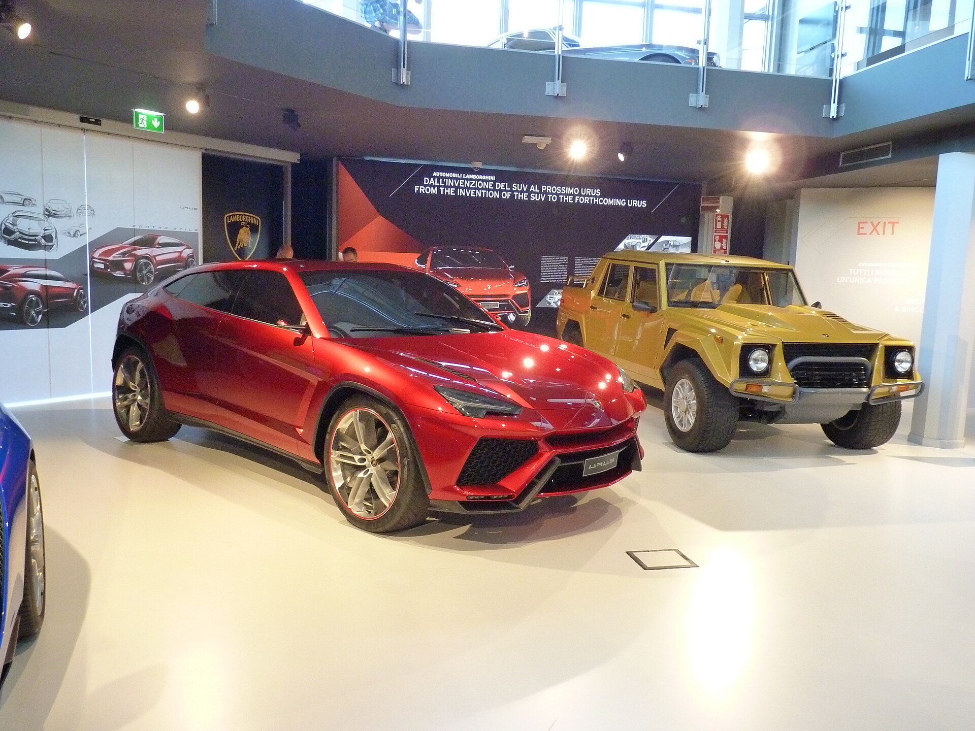 Lamborghini Urus Concept at the 2012 Beijing Motor Show