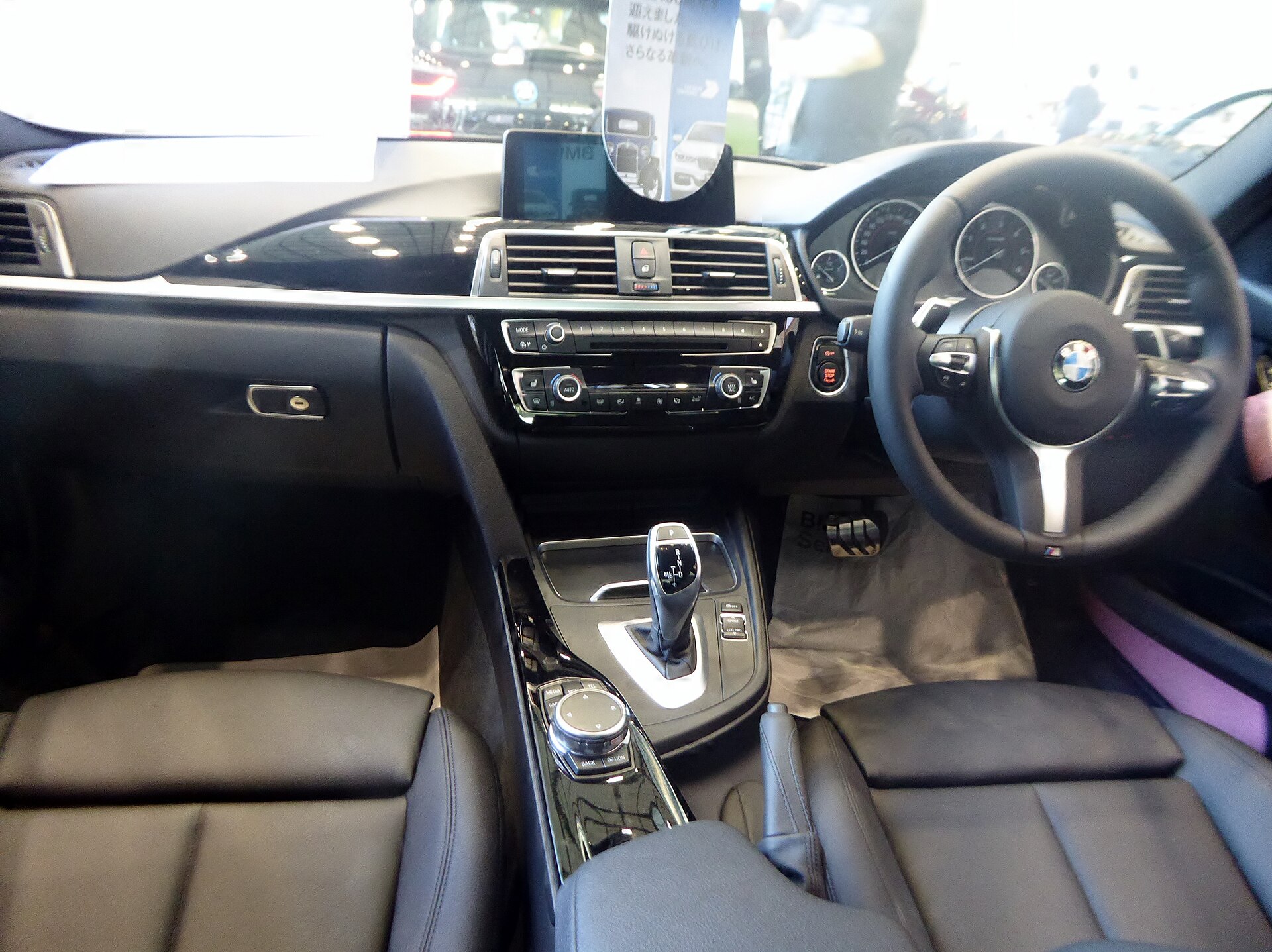 Interior of BMW 320d M Sport (F30)