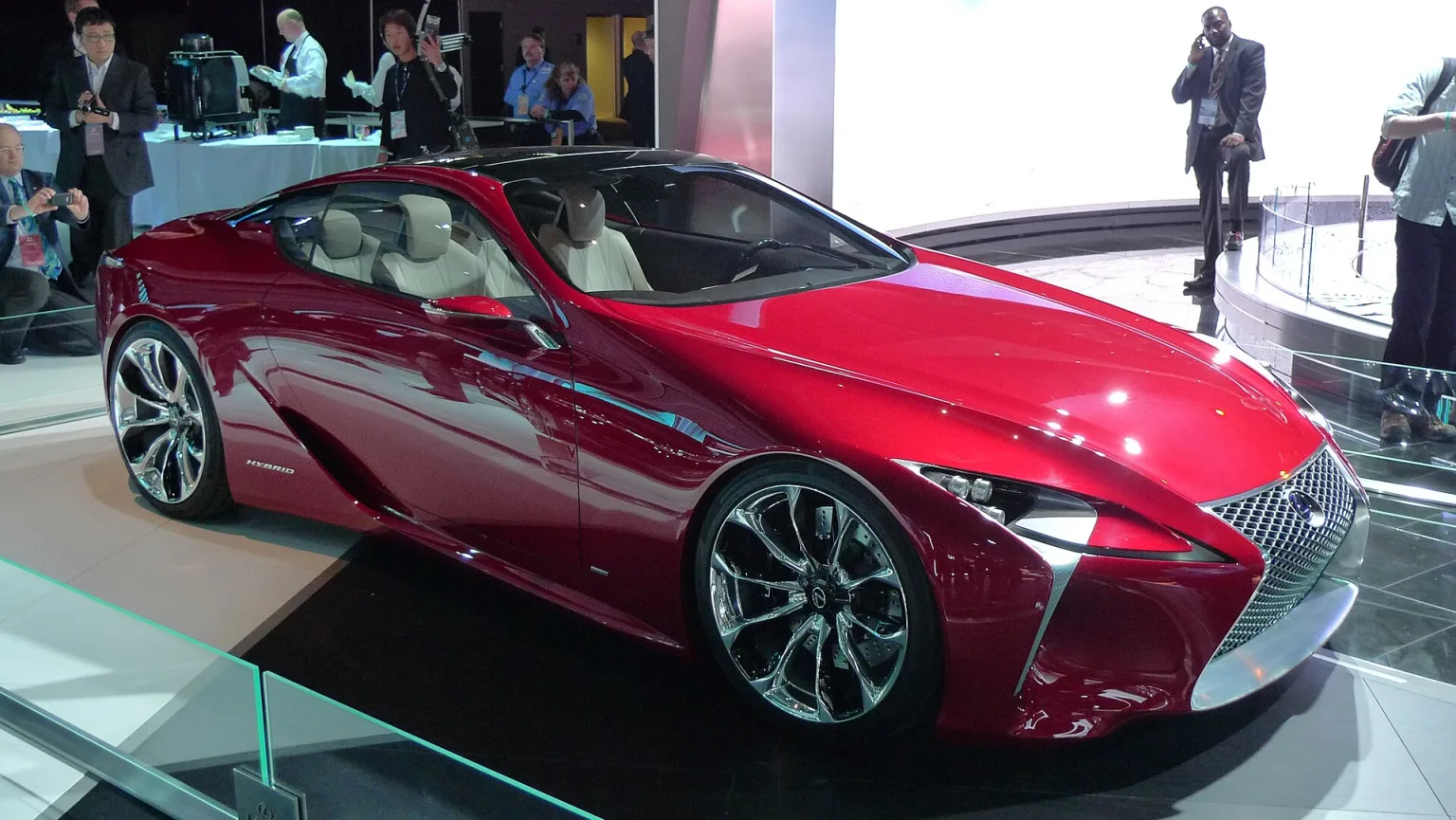Lexus LF-LC concept at the 2012 North American International Auto Show