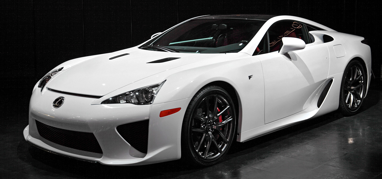 Lexus LFA in standard production form