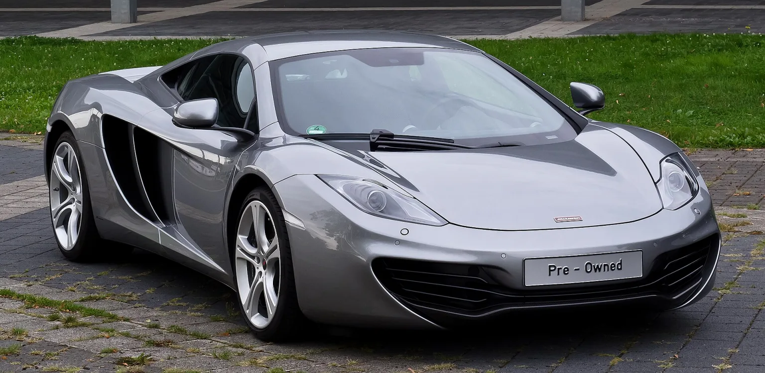 McLaren MP4-12C front view, Düsseldorf, August 2012