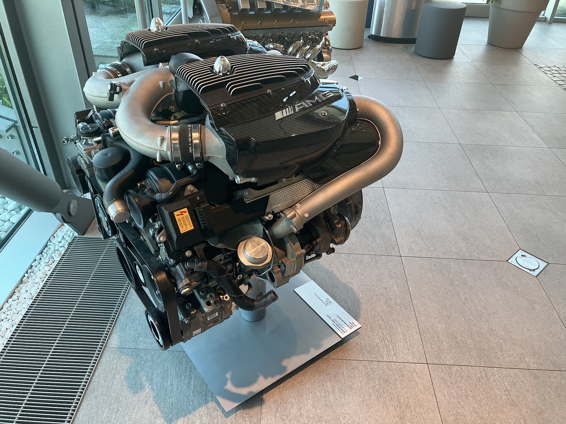 Mercedes-AMG M158 V12 engine, as used in flagship AMG models.