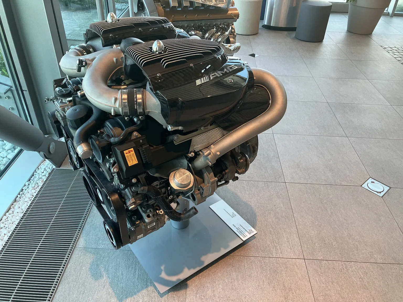 Mercedes-AMG M158 V12 engine, as used in flagship AMG models.
