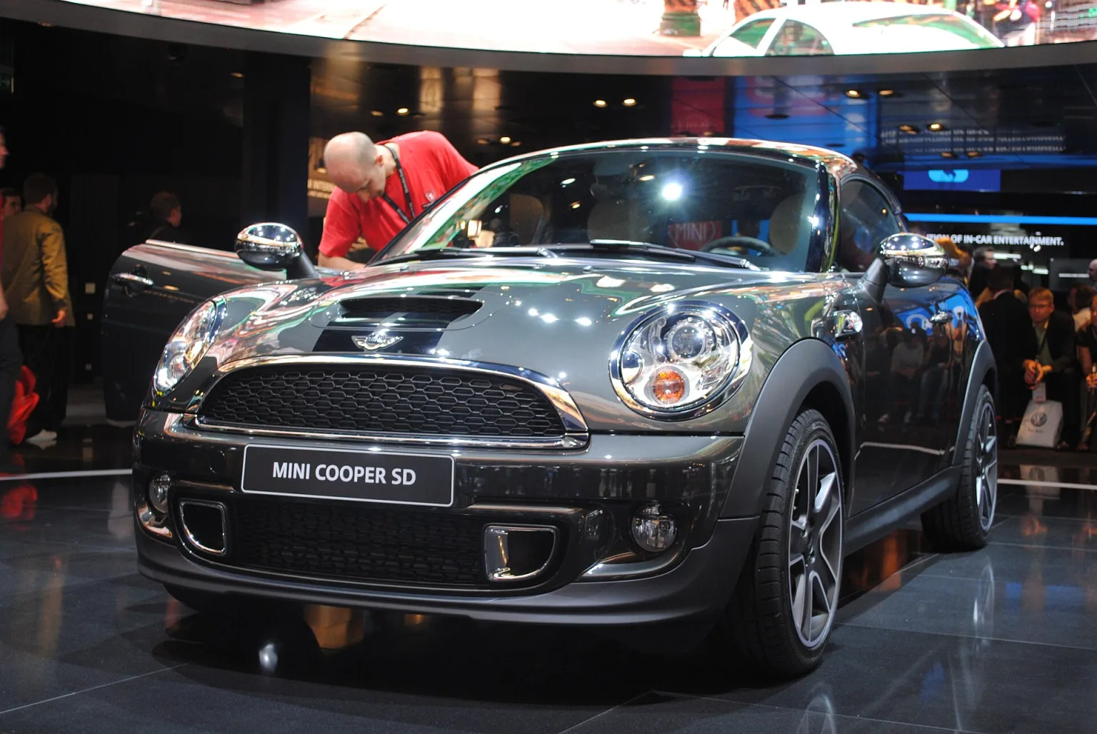 MINI Cooper SD, 2011 model, at the Frankfurt Motor Show.