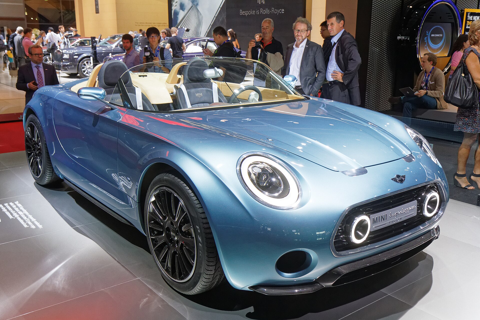 Mini Superleggera Vision at the 2014 Paris Motor Show