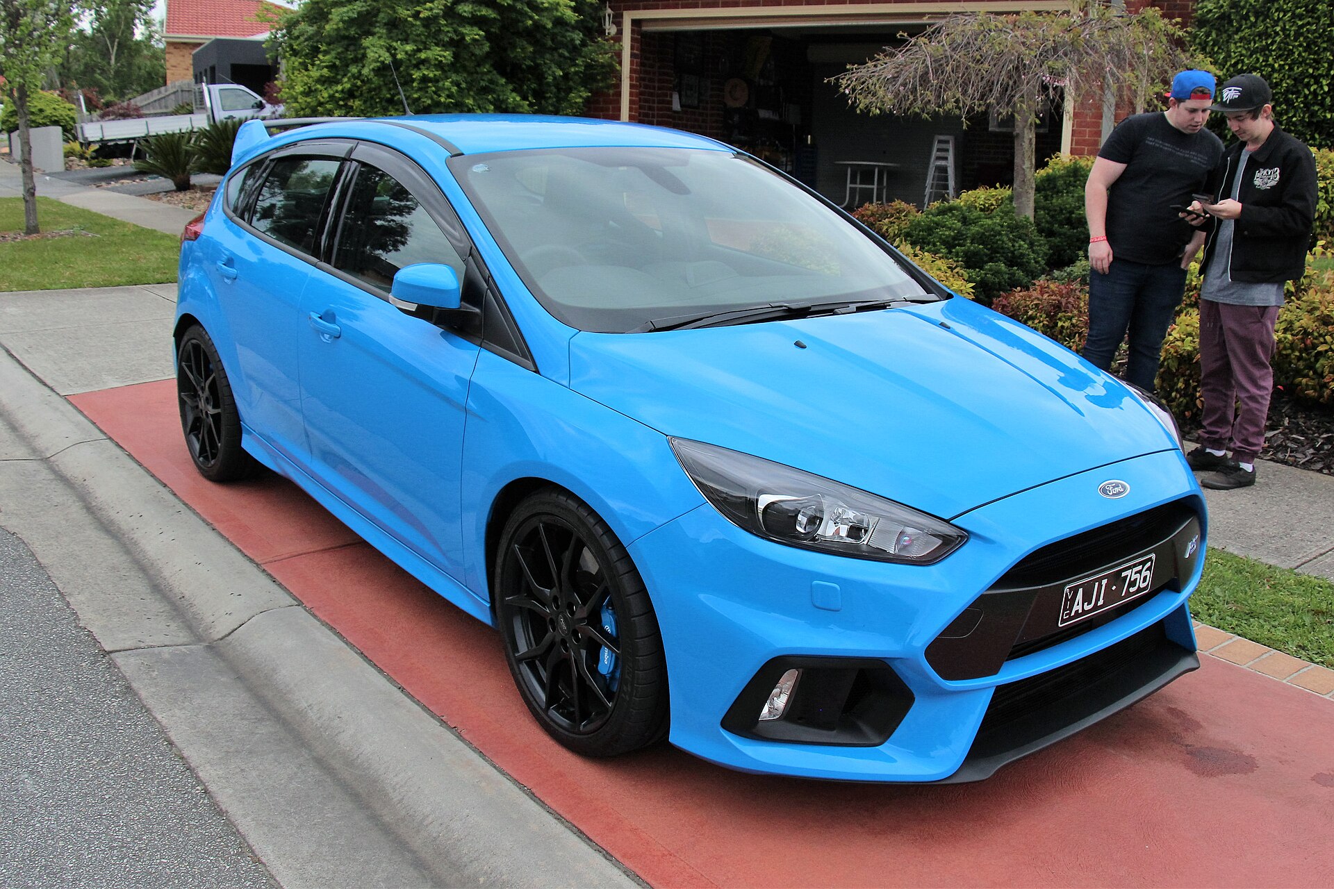 2016 Ford Focus MkIII RS, the high-performance model discussed in the article.