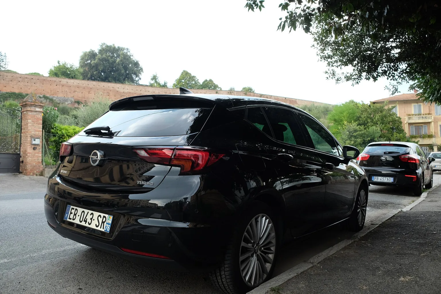 Opel Astra K in Siena, front view