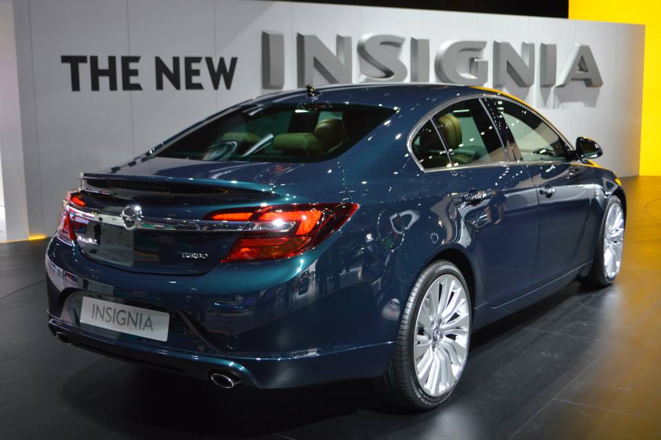 Opel Insignia facelift, front view