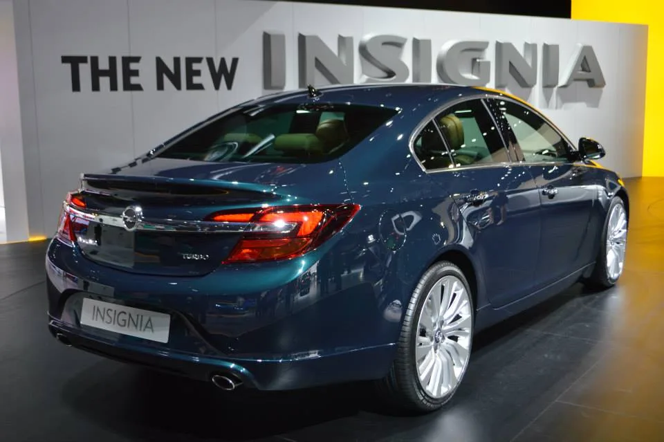 Opel Insignia facelift, front view