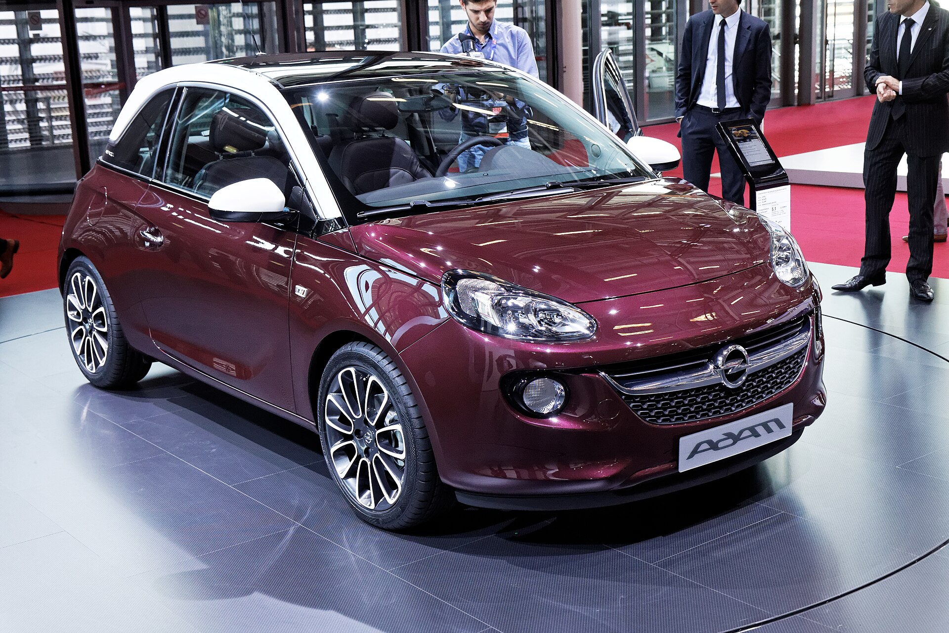 Opel Adam at the 2012 Paris Motor Show