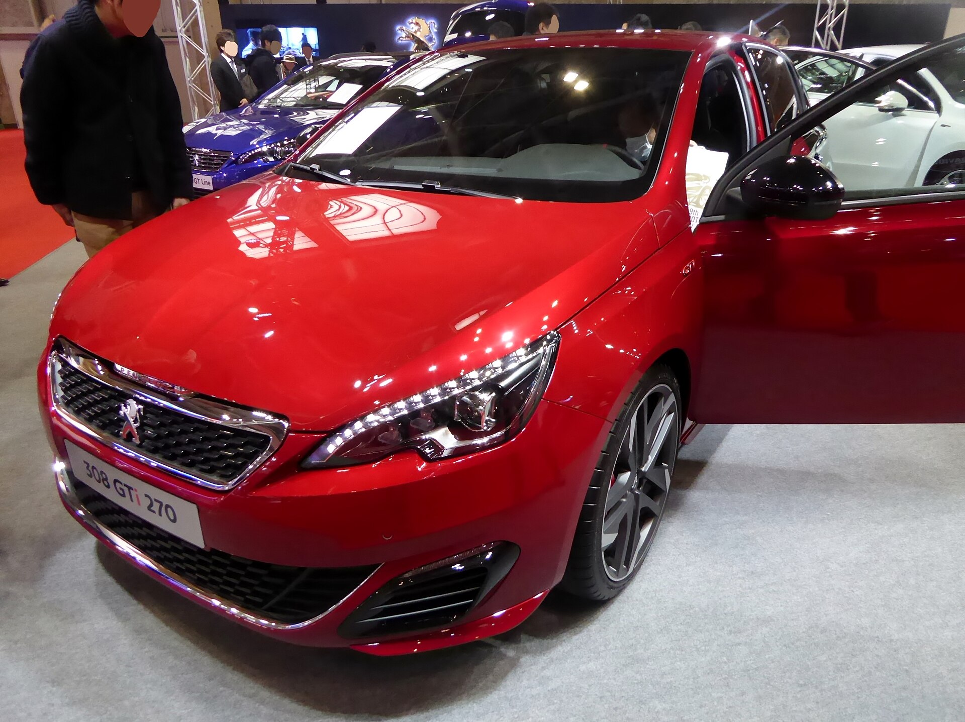 Peugeot 308 GTi 270 at the 2015 Osaka Motor Show
